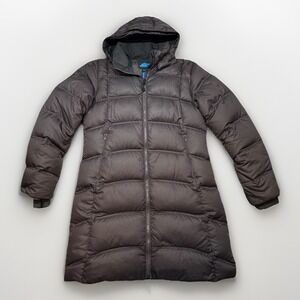 Eastern Mountain Sports Jacket Women's Small Duck Down Fill Puffer Coat Purple